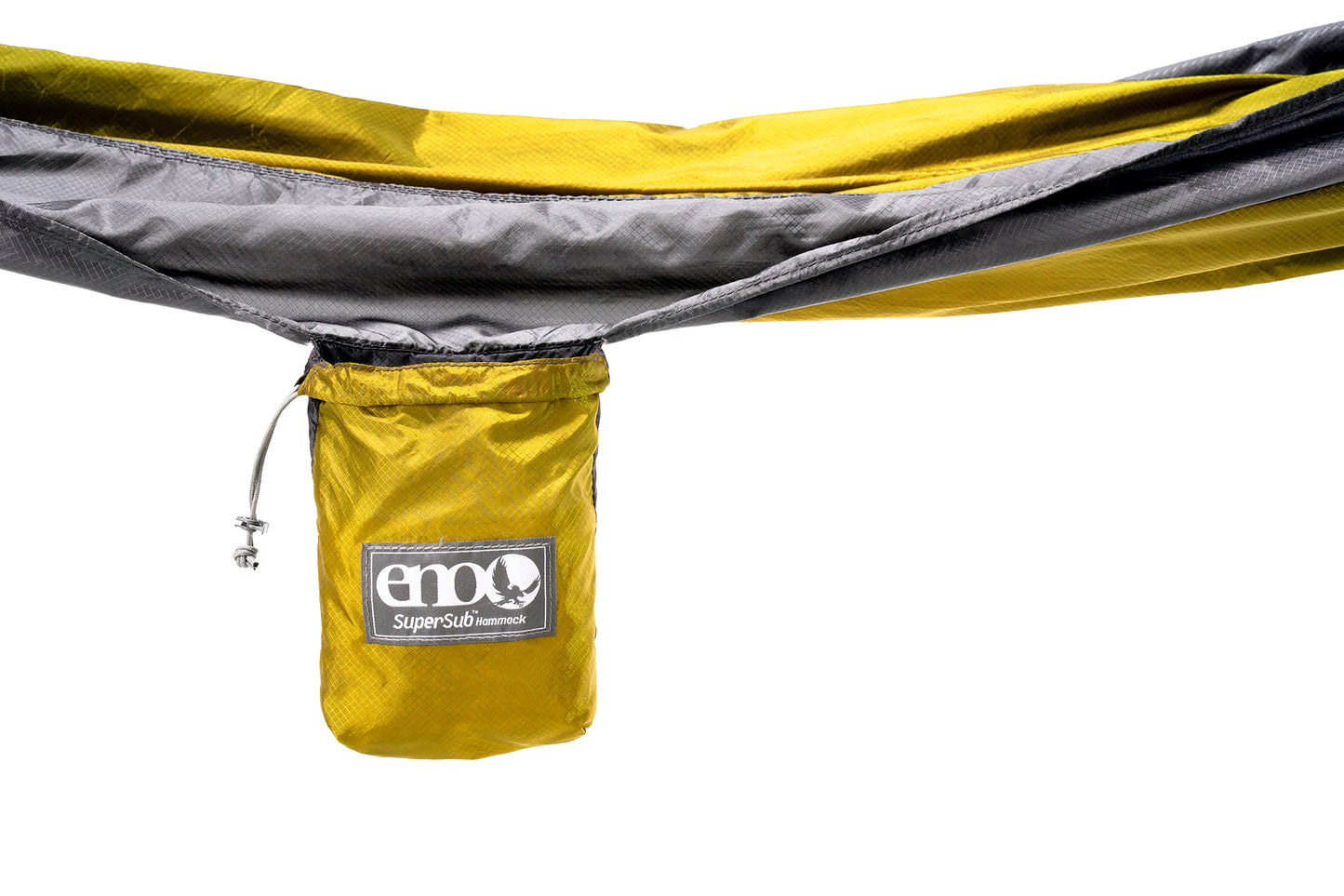 SuperSub™ Ultralight Hammock "Yellow/Steel"