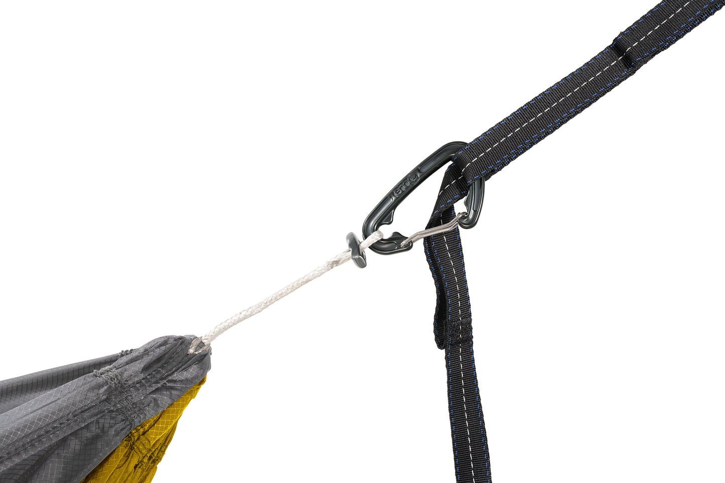 SuperSub™ Ultralight Hammock "Yellow/Steel"