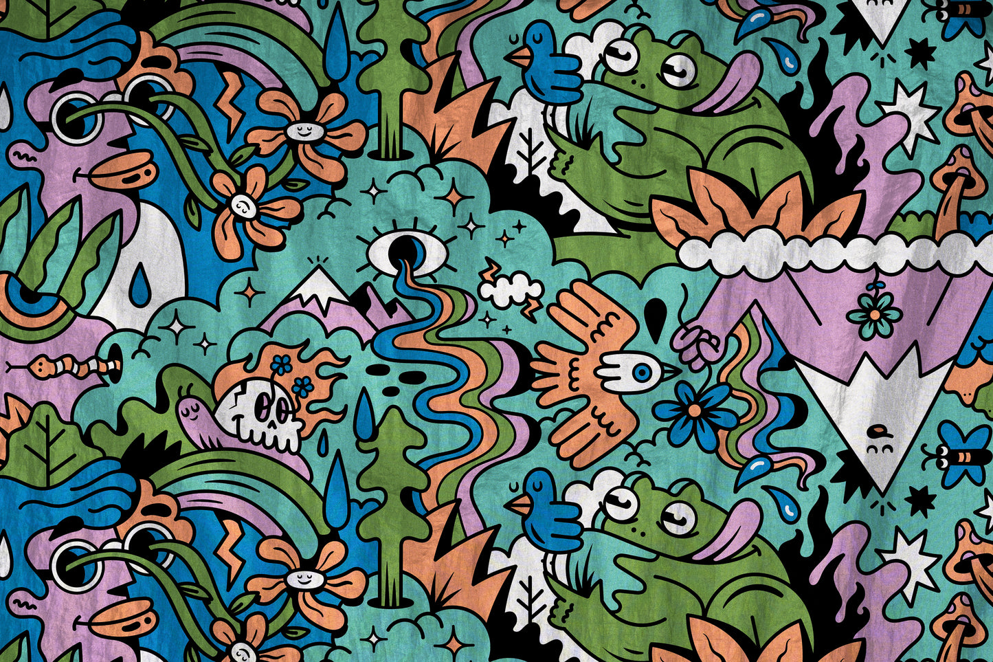 DoubleNest® Hammock Prints "Nature Talk"