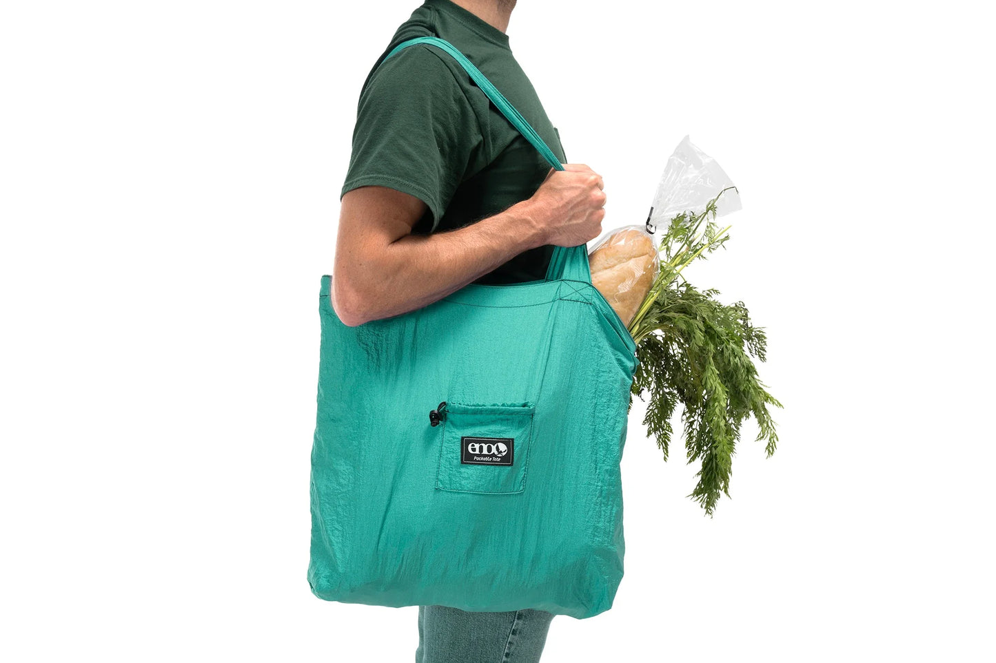 Packable Tote ”Seafoam"