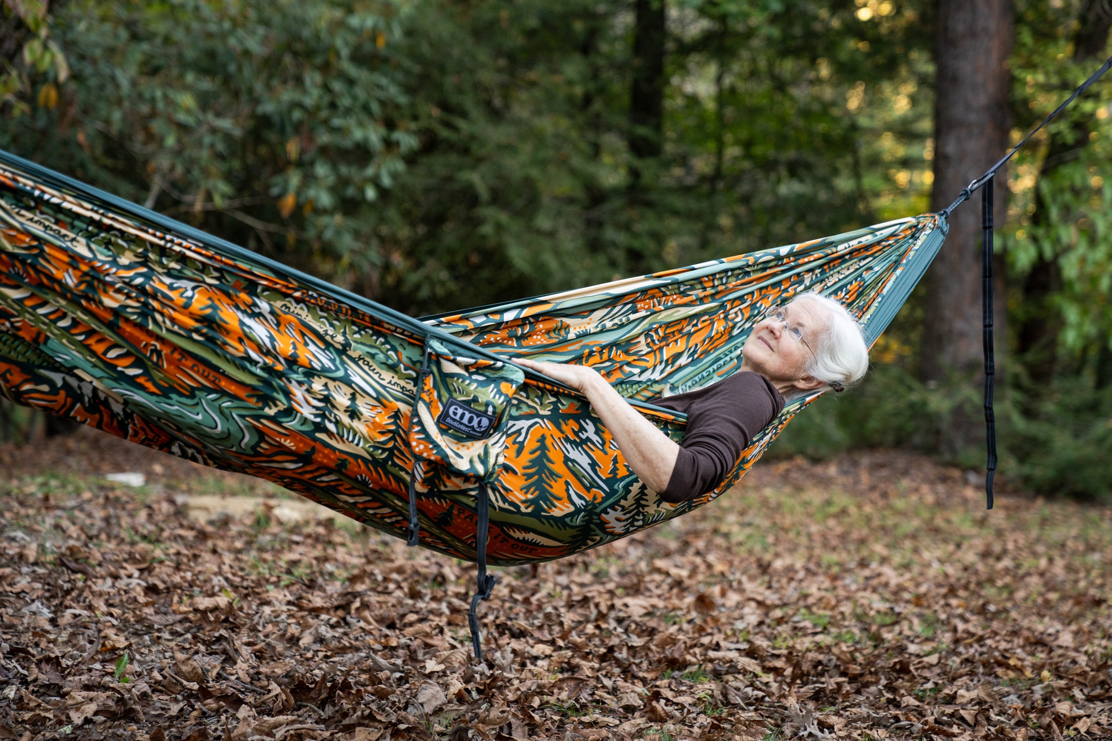 eno / Giving Back ハンモック　pct ダブルネスト Keep It Wild Giving Back Hammock – Eagle's Nest Outfitters Japan