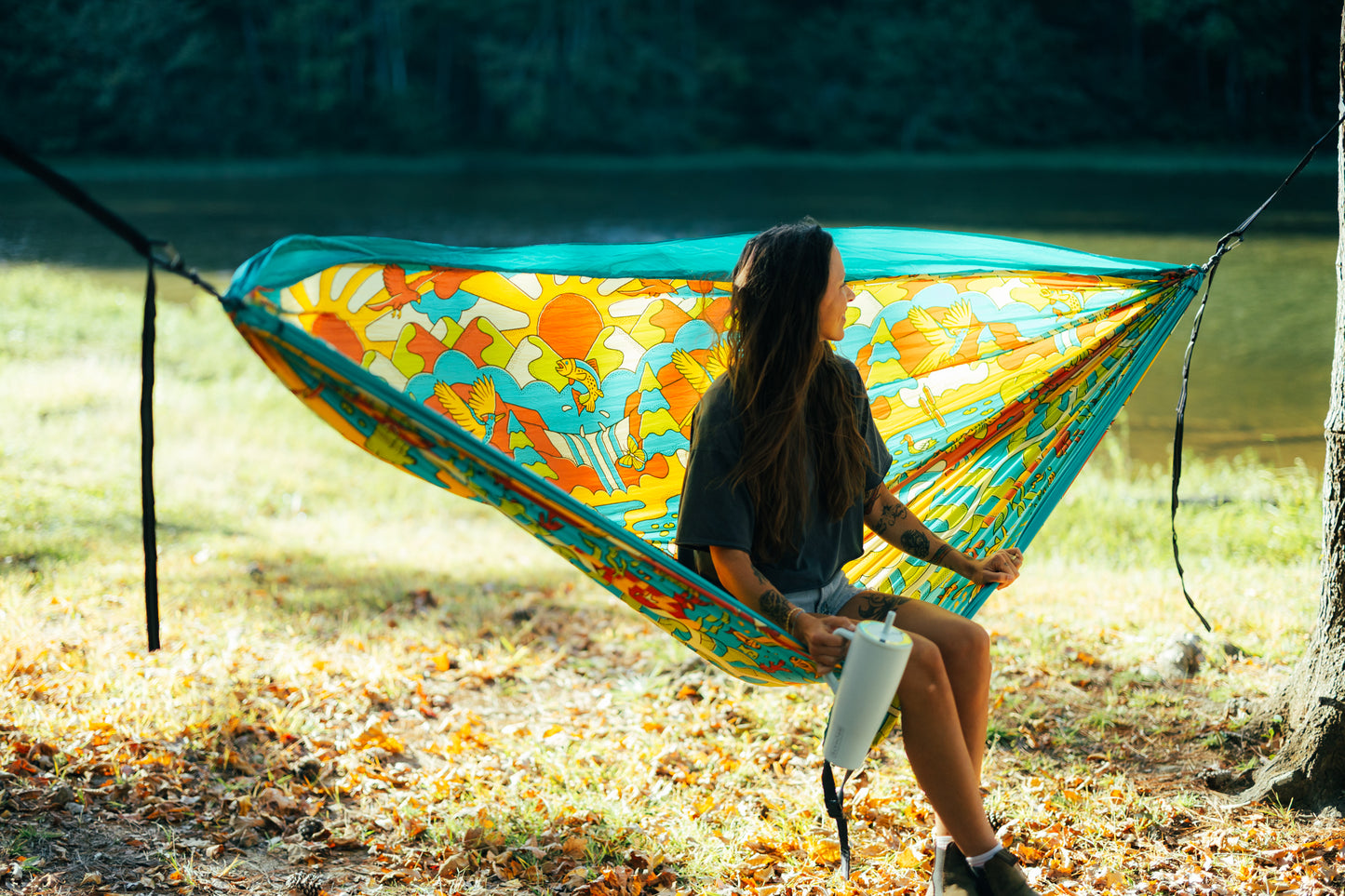 Vibrant Earth Giving Back Hammock