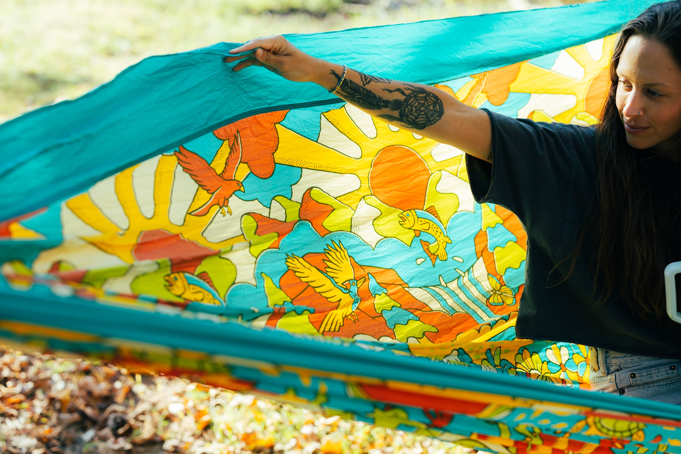 Vibrant Earth Giving Back Hammock – Eagle's Nest Outfitters Japan