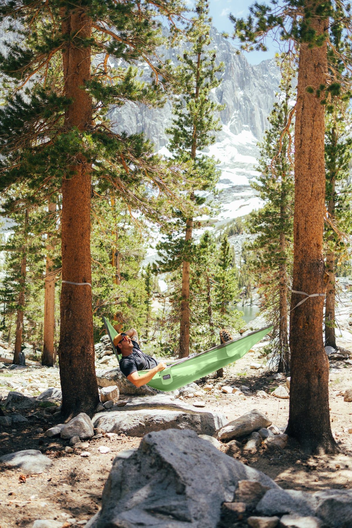 SuperSub™ Ultralight Hammock "Cactus/Steel"