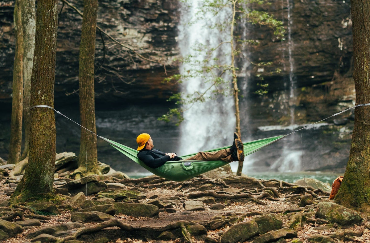 SuperSub™ Ultralight Hammock "Cactus/Steel"