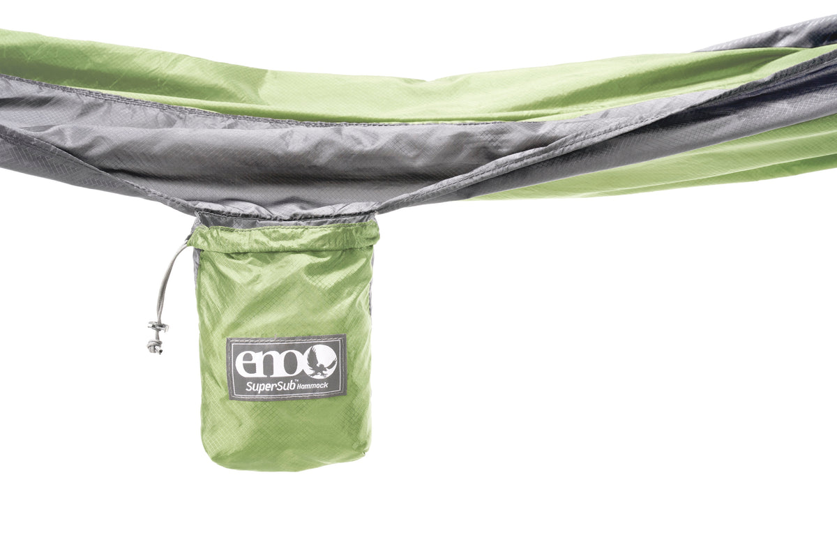 SuperSub™ Ultralight Hammock "Cactus/Steel"